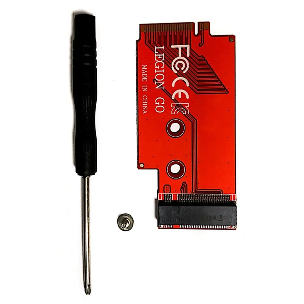 A72Z Modified Transfer Board for Legion Go SSD Memory Card Adapter for NVME M.2 2242 to 2280 Hard Drive Card Accessory(A)