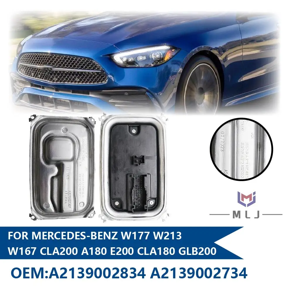

A2139002734 A2139002834 Модуль блок-контроллера светодиодных фар для Mercedes-Benz W177 W253 W213 W167 CLA200 2022 года выпуска