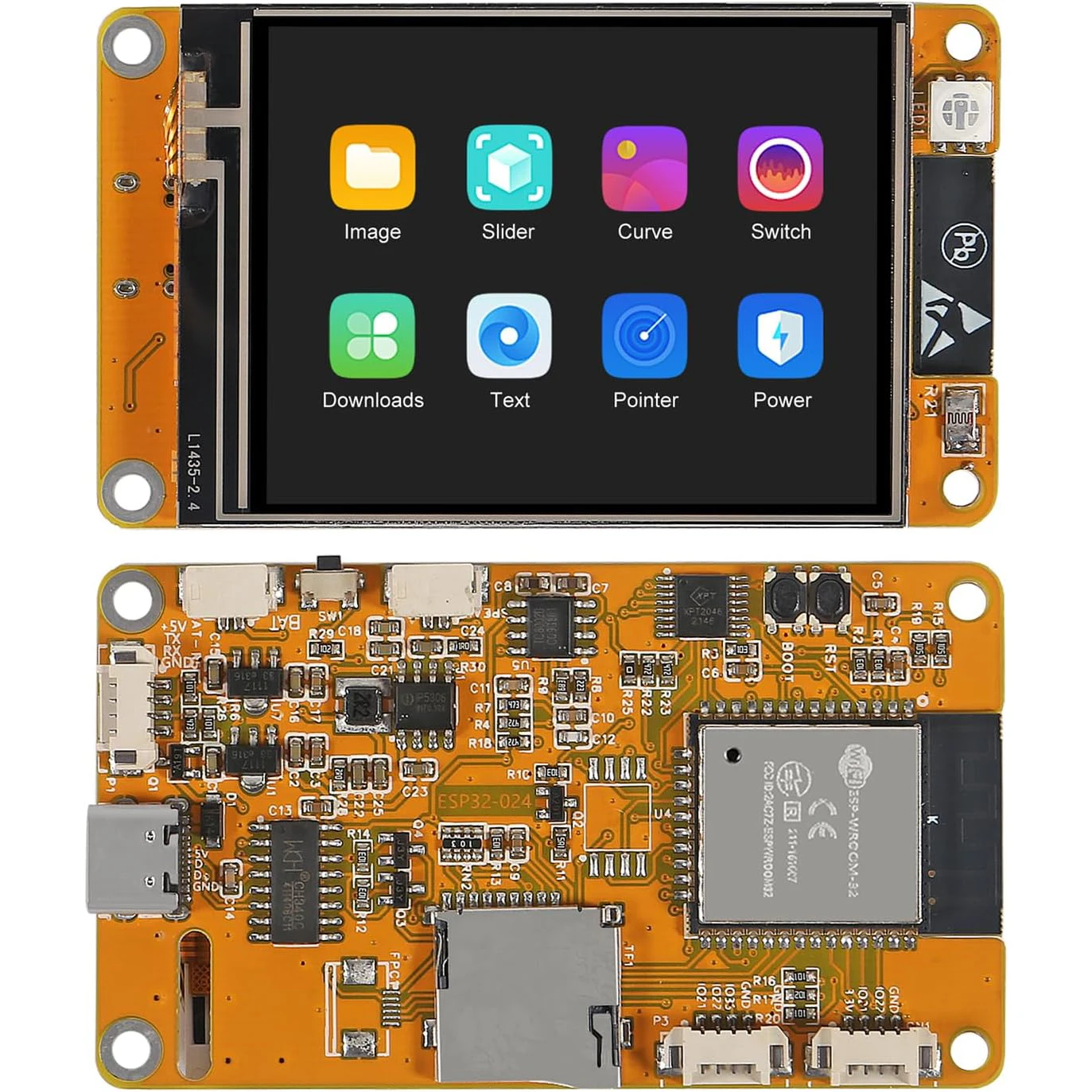 ESP32 Touchscreen 2.4 Inch LCD TFT Module with Touch Screen Display Module ESP-WROOM-32 2.4