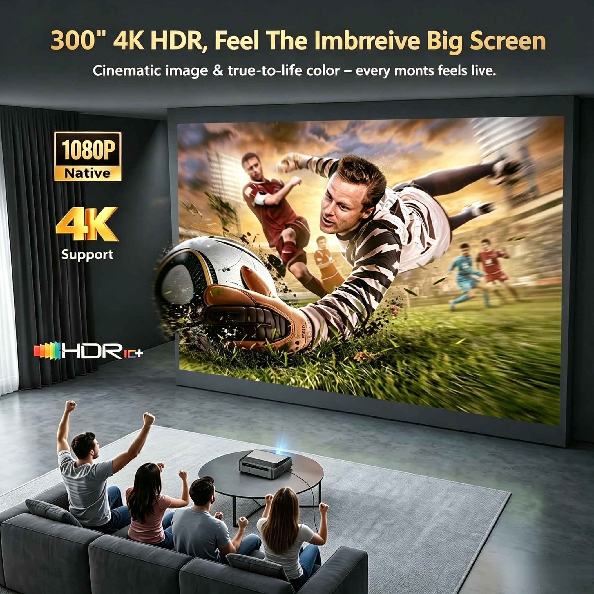 4K 3800 ANSI Projector Android - Smart Home Devices Images recension och pris