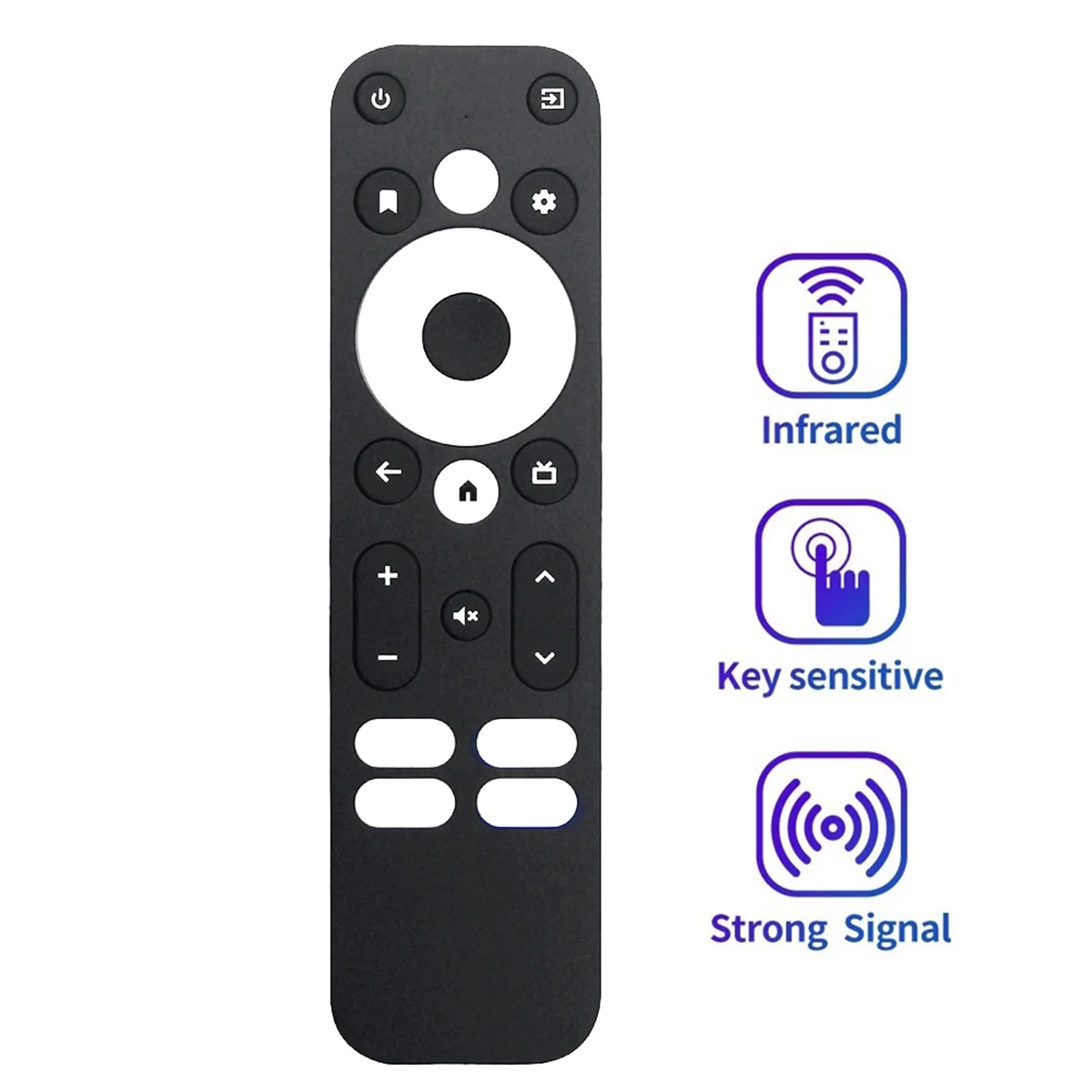 B16C Reemplace el control remoto por voz para MECOOL/ONN KM2 Plus Android TV Box para MECOOL KM2, KM2 Plus, KM7 Plus, KD3, KD5