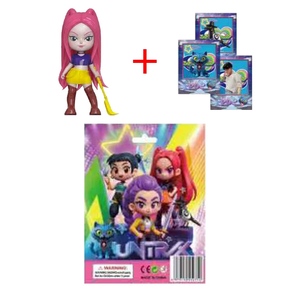 Anime Kpop Devil Hunter Blind Box Disassembly Fun Blind Bag Small statue Peripheral model Desktop Blind box decoration gift