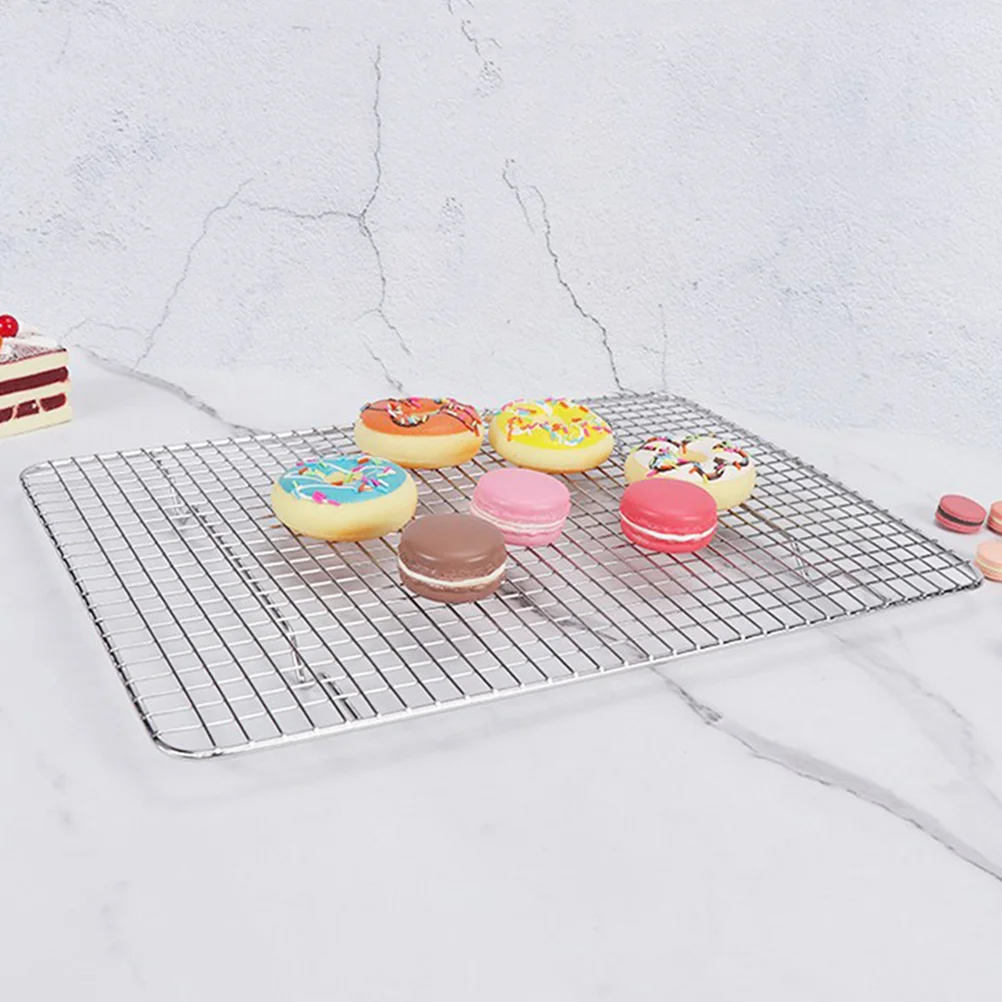Wear-resistant Bread Rack Grill Cooling Stainless Steel Wire Baking Drying Kitchen