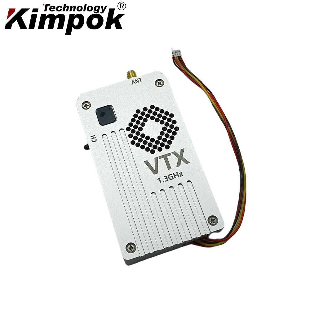 FPV RC 레이싱 드론 비디오 링크용 LOS 40km FPV VTX 1.3Ghz 5W UAV 비디오 송신기