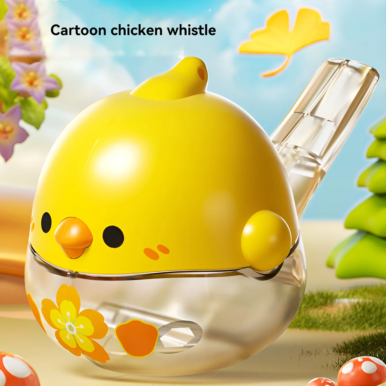 El mini silbato de juguete para niños puede soplar la música del bebé se puede llenar con un instrumento musical de agua