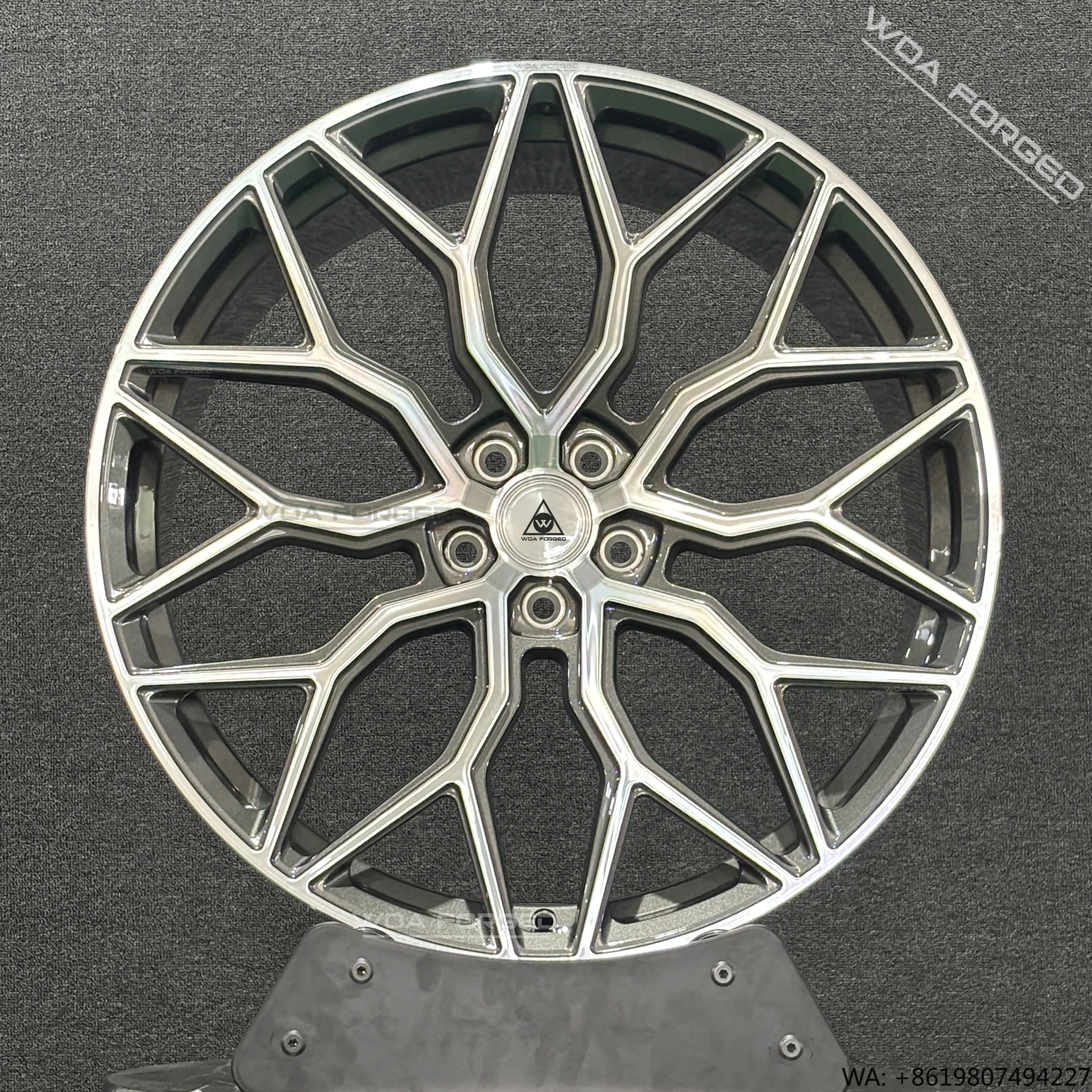 

Custom Forged Aluminum Wheels Black Silver Machine Face Finish 5x112/120/114.3 PCD for F80 F82 M8 M3 M4 M5 X5 Z4 535 Wheels