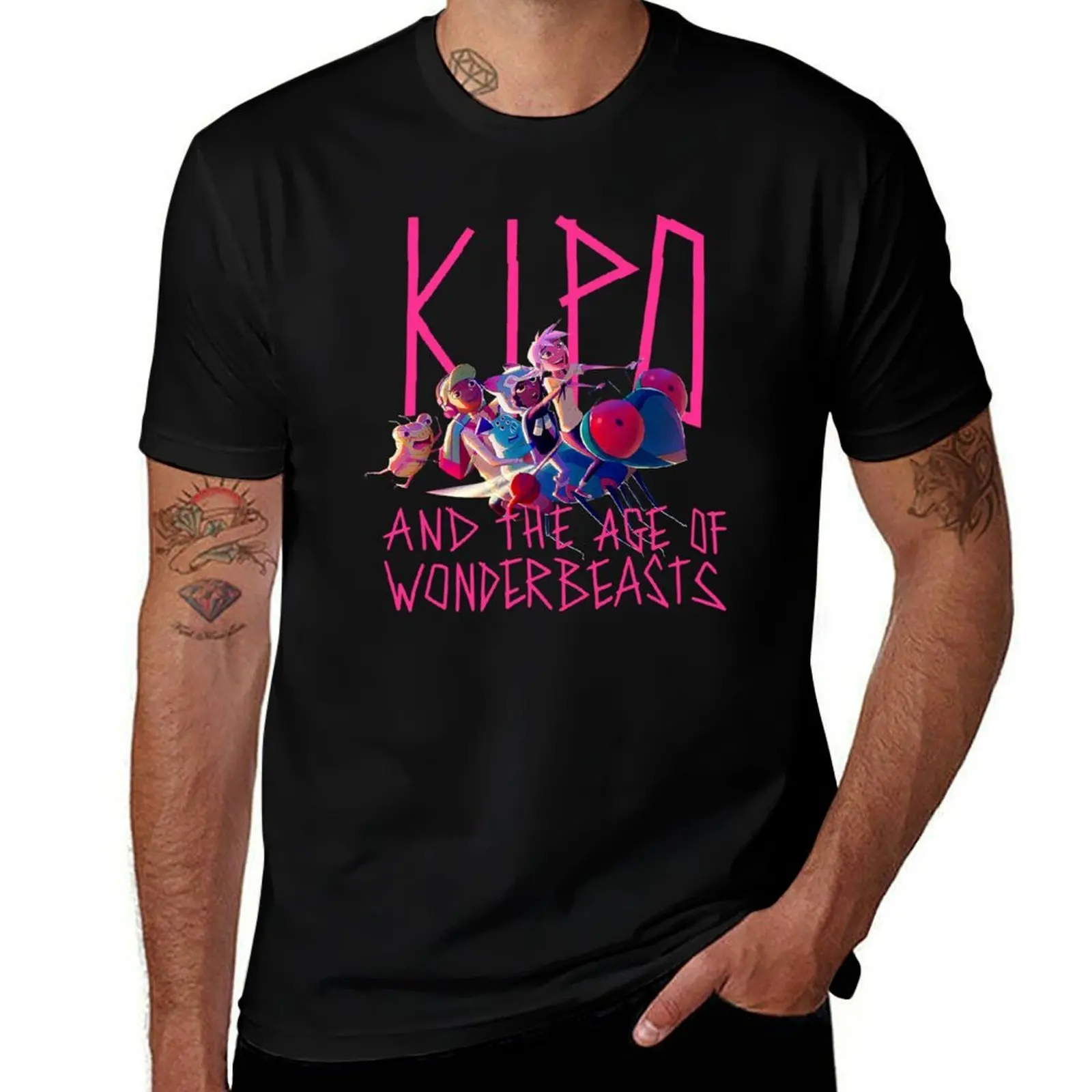 KIPO The Age of Wonderbeasts T Shirt T-Shirt Quick Dry Fishing T-Shirt