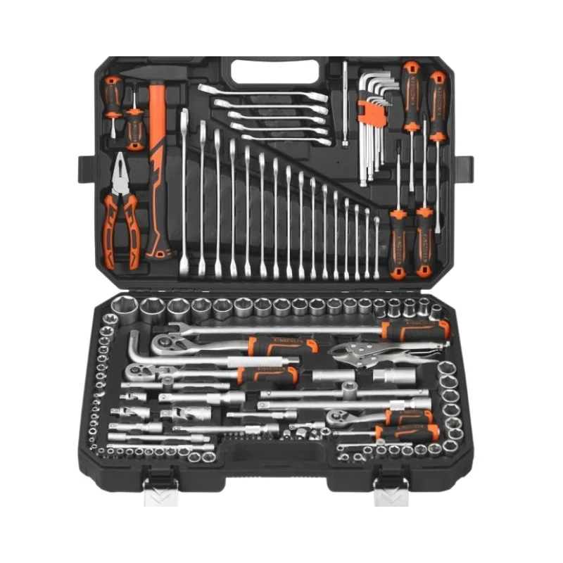 Industrial-grade 110-piece Multifunctional Socket Ratchet Wrench Combination Wrenches Tool Set Pliers Screwdrivers for Car