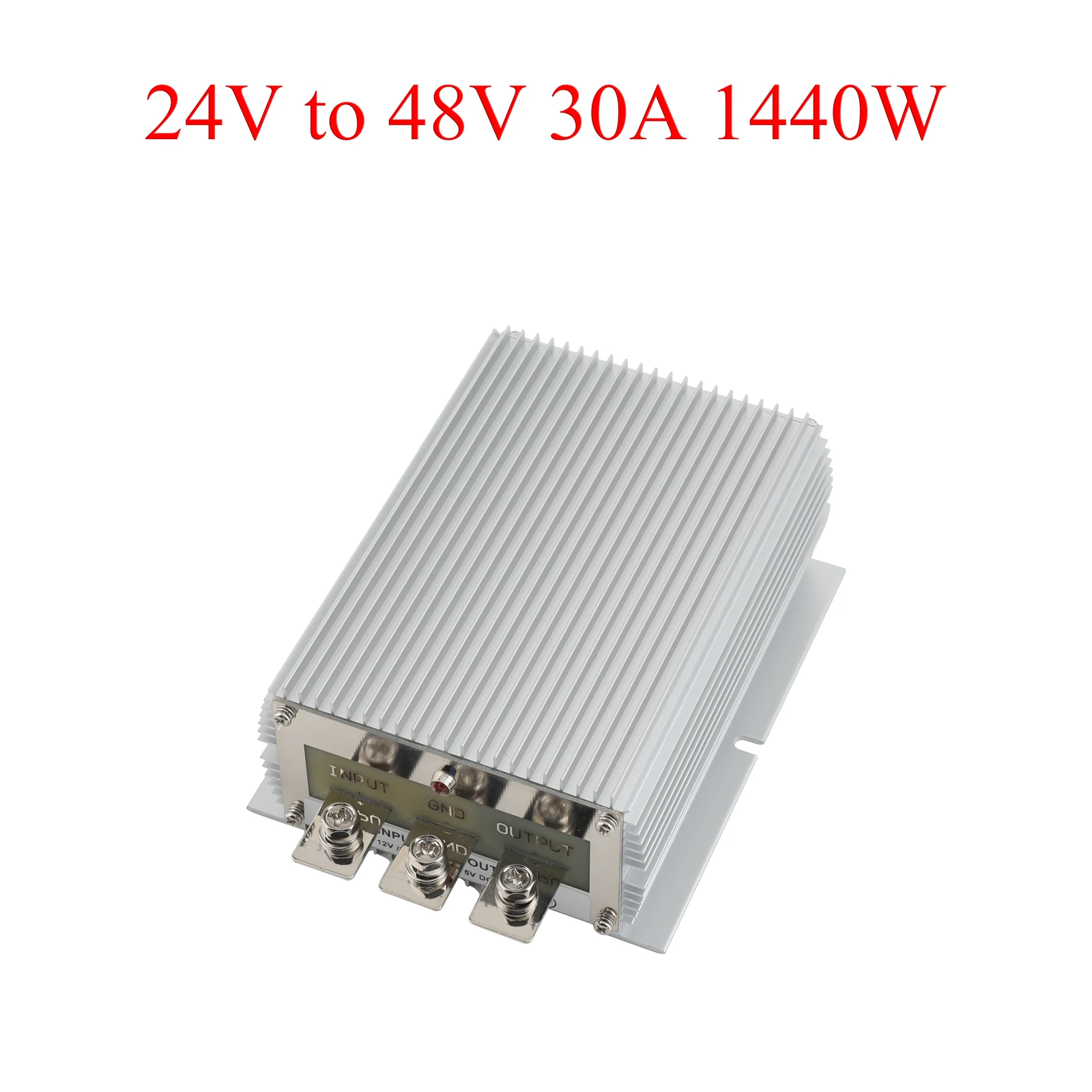 30A DC 24V to 48V Power Converter 1440W Auto Boost Reulator Step-Up Voltae Supply Module For Car