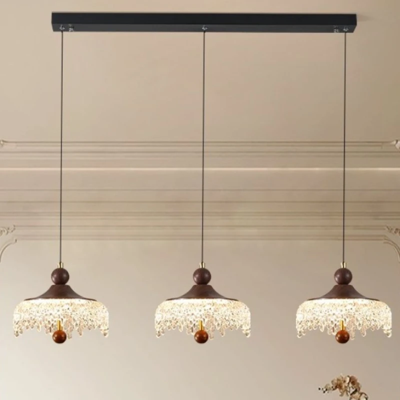 Nordic Simplicity Acrylic Pendant Lights for Restaurant Coffee Shop Creative Lights Suspension Rotundity Wiring Type Luminaires