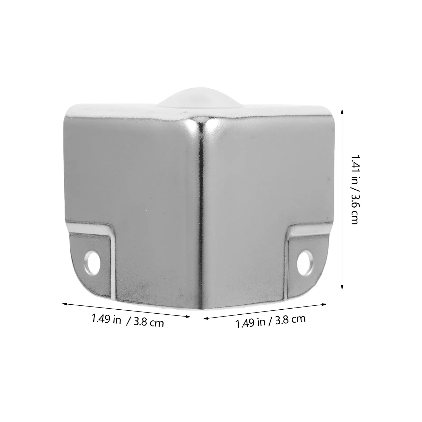 10Pcs Steel Corner Protectors Multi Purpose for Furniture Table Edge Packaging Safety Corner Guards for Wooden Transport Boxes