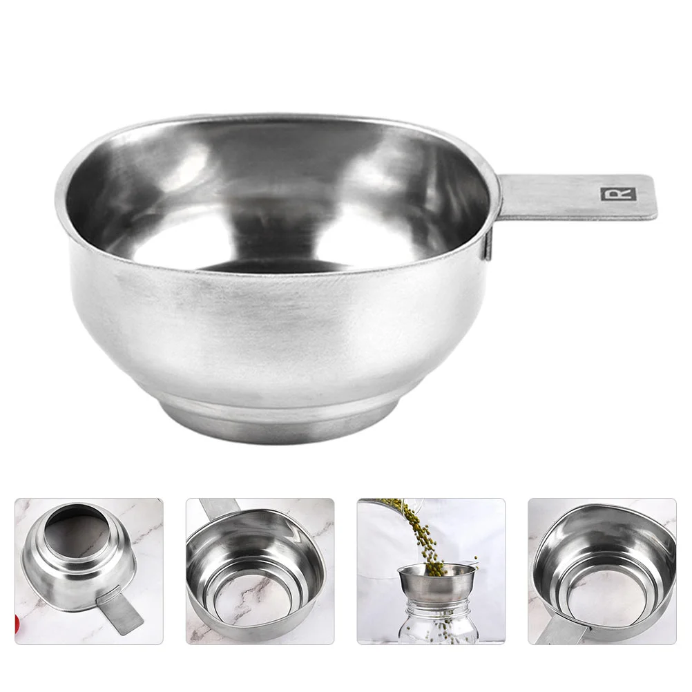 

Large Diameter Funnel House Colander Tea Soy Sauce Jam Kitchen Utensil for Cooking Oil Stainless Steel