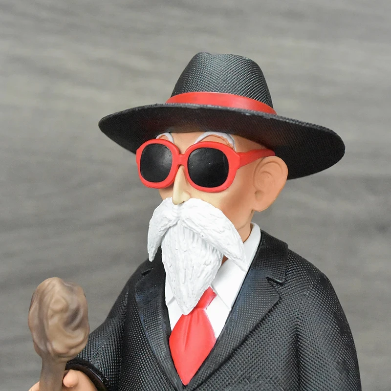 Anime dragon ball figuras terno mestre roshi figuras de ação pvc coleção modelo periferia brinquedos ornamento desktop boneca presentes