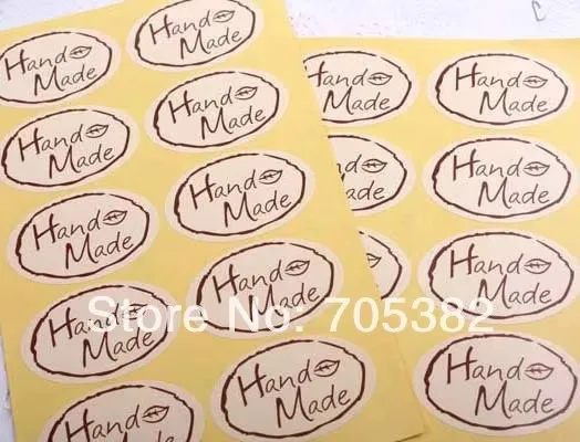 100pcs/lot Size: 5X3.3cm Seal sticker 