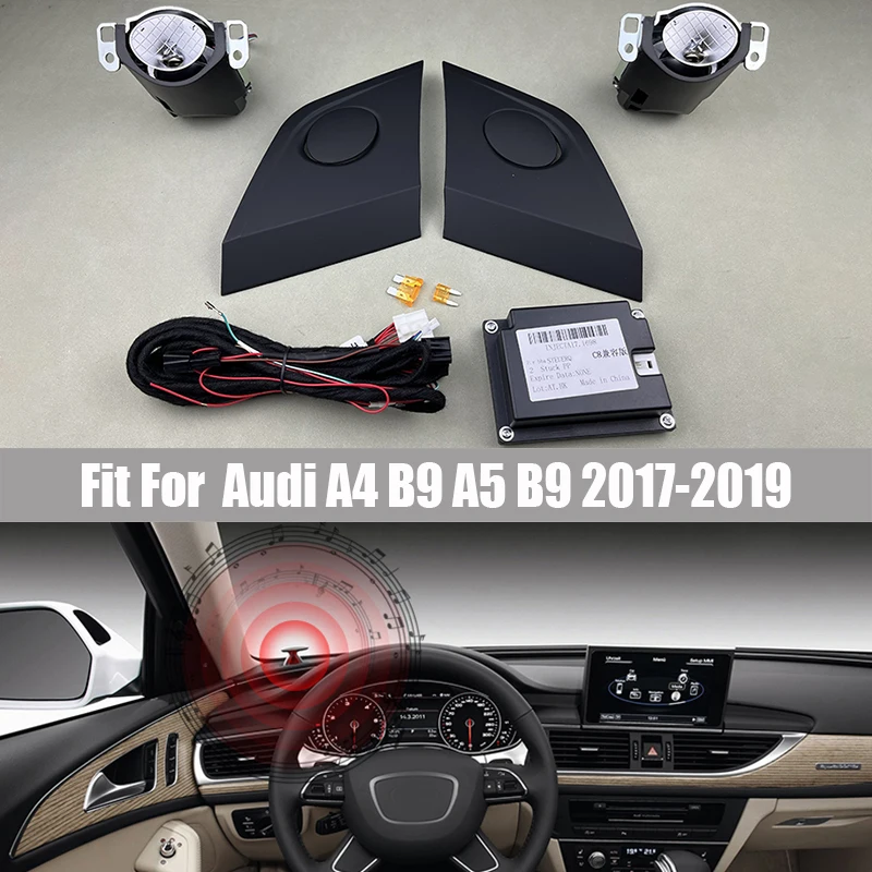 

Led Car Light Interior Lift Tweeter Ambient Light Fit for Audi A4 Q5 A5 A6 A8 Q5 Q7 Q8 2009 - 2020 32 Colors Rotating Tweeter