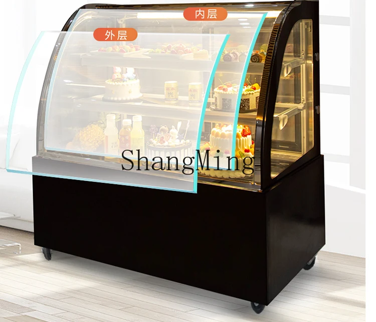 ZYY フルーツ鮮度保持キャビネット業務用ムース調理食品デザート冷凍庫空冷冷蔵庫