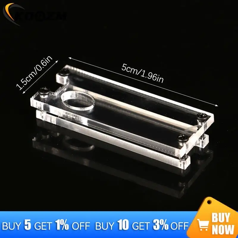 1Set Acrylic Hard Shell Transparent Protector Case Fixing Bracket with Screw for Raspbery Pi Pico Board