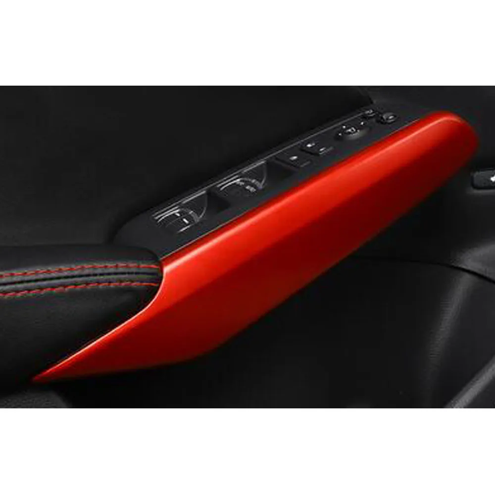 لهوندا سيفيك 11th Gen 2022 2023 2024 أجزاء السيارة الداخلية نافذة الباب التبديل مسند الذراع الزجاج زر الجانب غطاء الكسوة الديكور #3