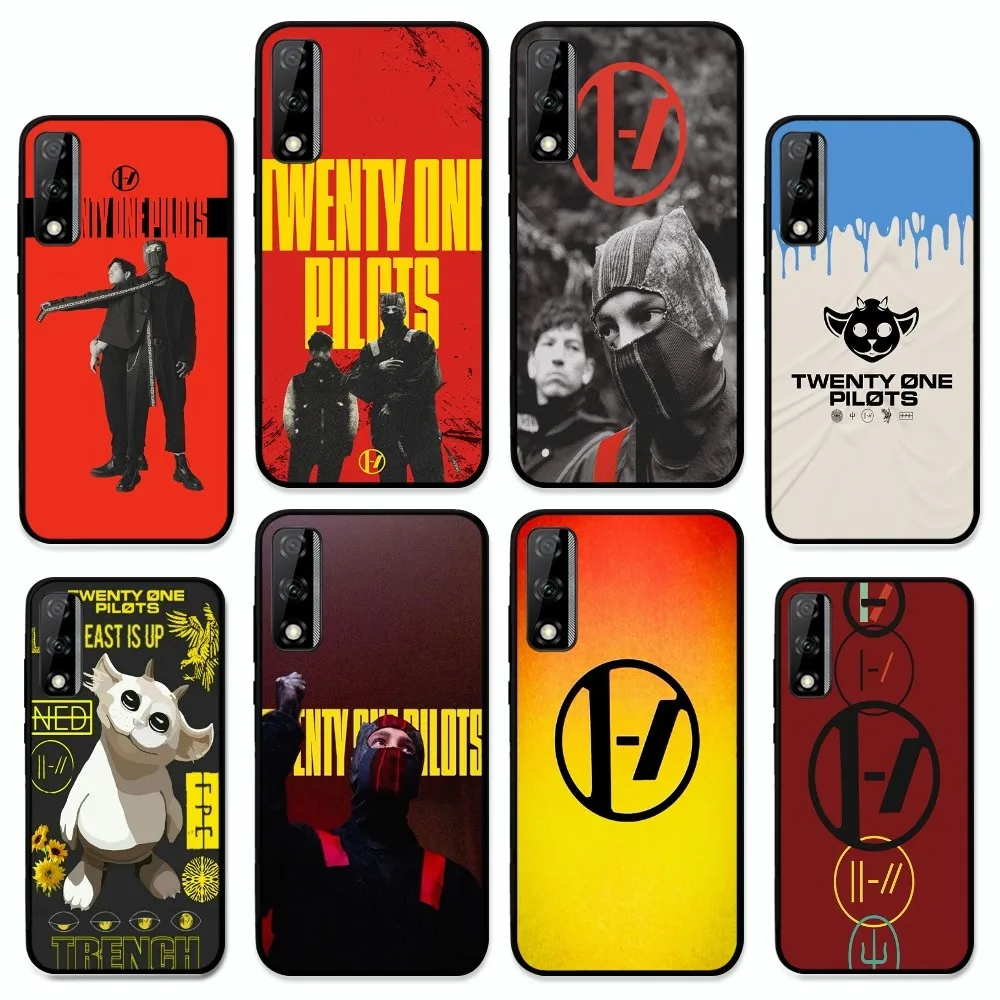 T-Twenty O-One P-Pilots Phone Case For Huawei Y9 6 7 5 Prime Enjoy 7s 7 8 plus 7a 9e 9plus 8E Lite Psmart Shell