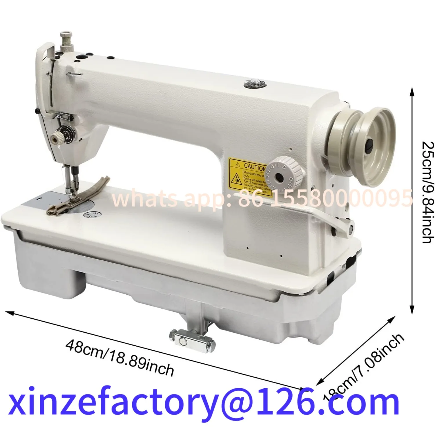 

Customizable Industrial ,8700 Heavy Duty Sewing Machine With Adjusting Stitch Clamp