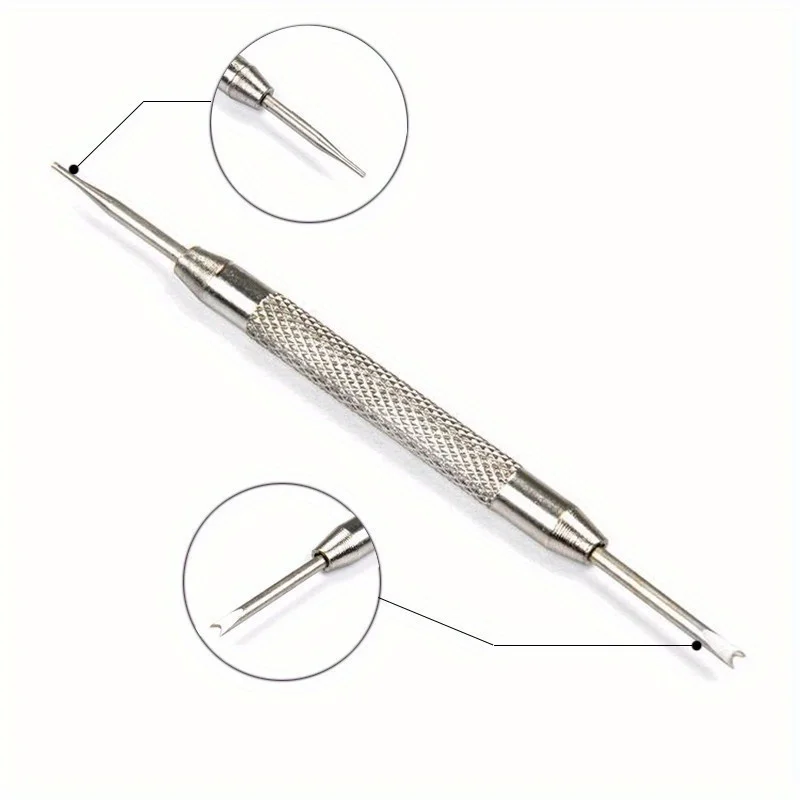 2PCS Double-ended Raw Ear Batch Adjusting Watch Hands Repair Tool Removing Watch Adjuster Steel Band Watch Removing Remove Cut