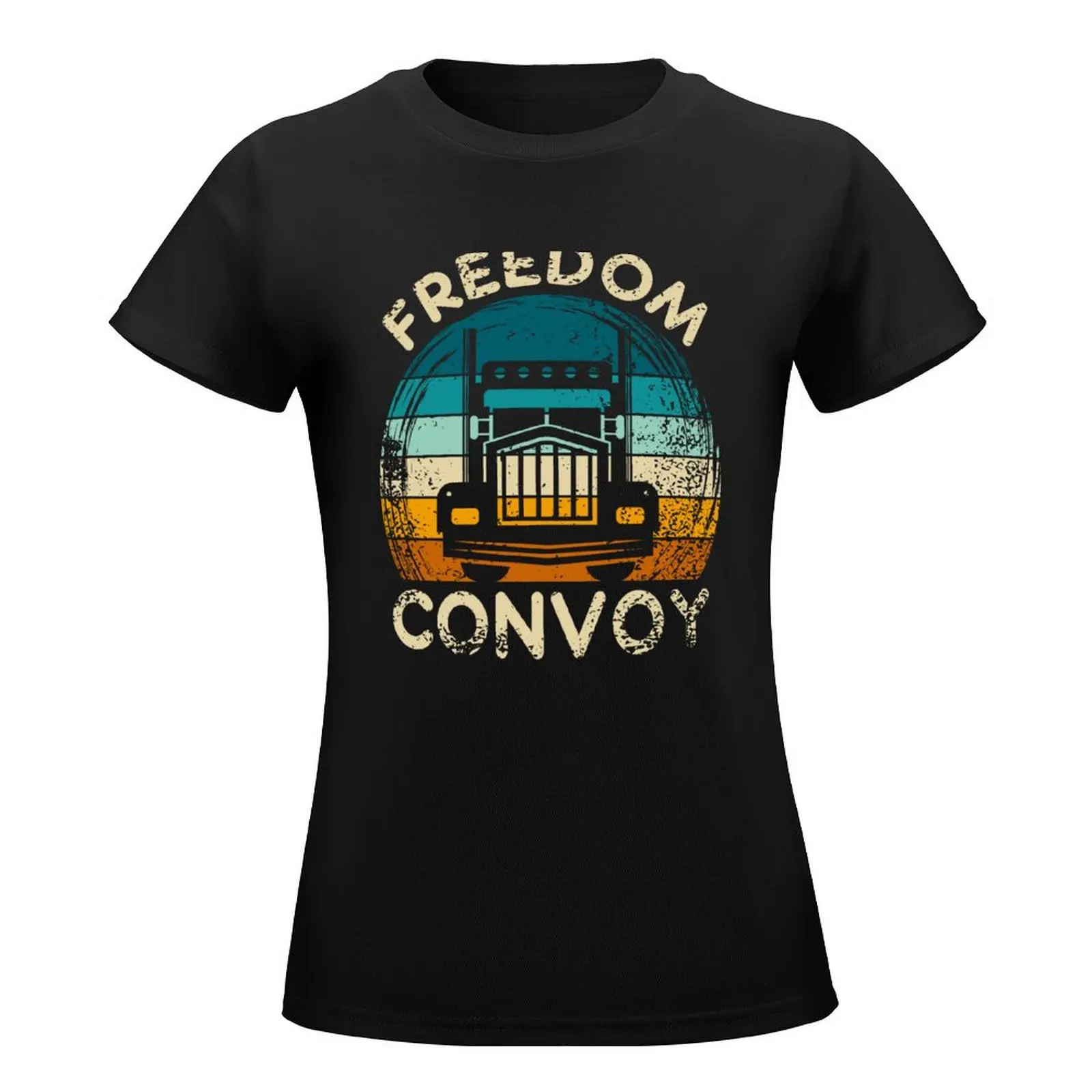 Freedom convoy Canada 2022 T-Shirt Blouse Female clothing aesthetic clothes Aesthetic clothing Woman clothes