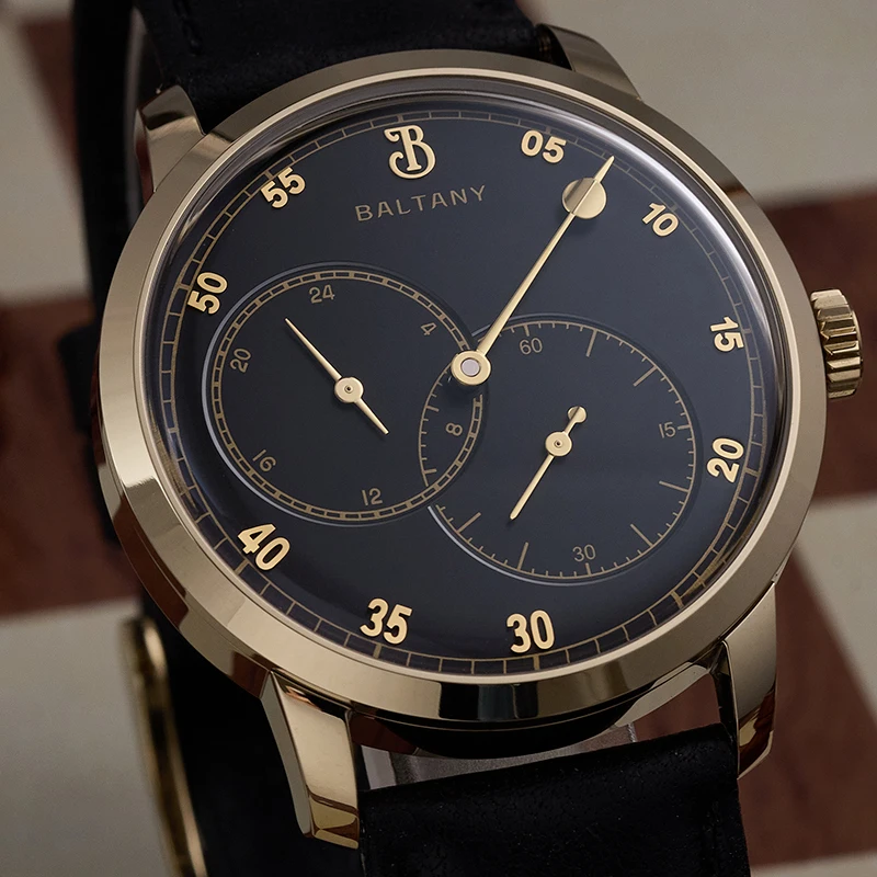 Baltany S4098 Original Asymmetric Dial Design Men Watch Sapphire Crystal Luminous Waterproof Casual Luxury Automatic Wristwatch