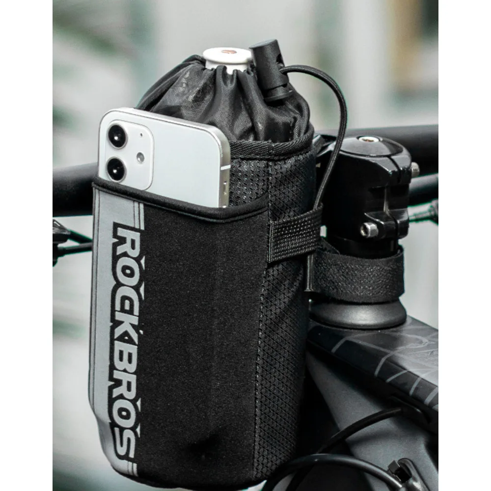 Fahrrad-Trinkflaschenhalter, Stange, Becherabdeckung, Aufbewahrung, Mountainbike, Outdoor-Lenker, Handtasche, reflektierend_voghion.com