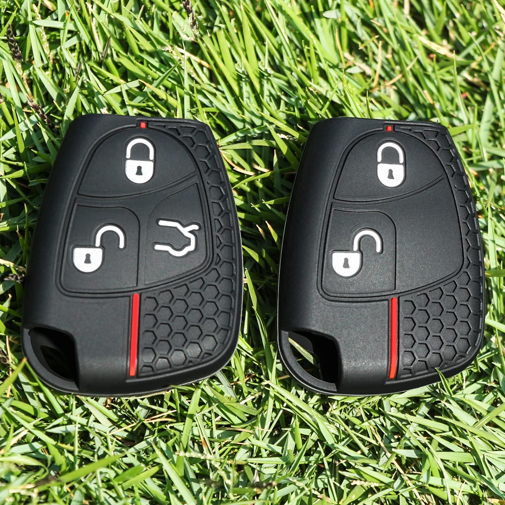 Чехол для автомобильного ключа с дистанционным управлением для Mercedes-Benz W211 W202 W210 W208 W203 W245 B Class V180 CL55 CL600 CL65 C230 C240 C280 C320