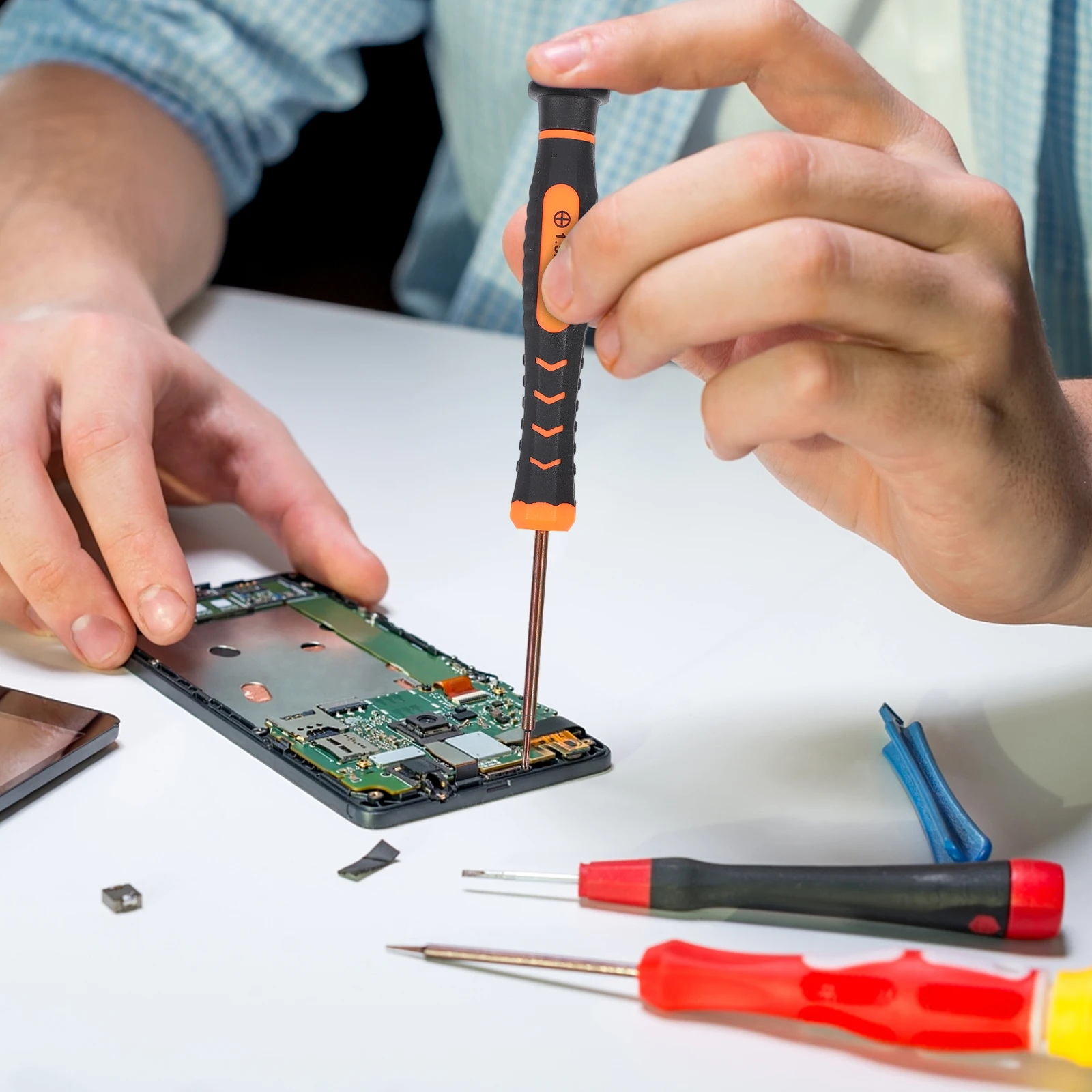 

1 Set Magnetic Precision Screwdriver Tools For Phone Multifunctional Disassembly Tool Set For Electronics Maintenance