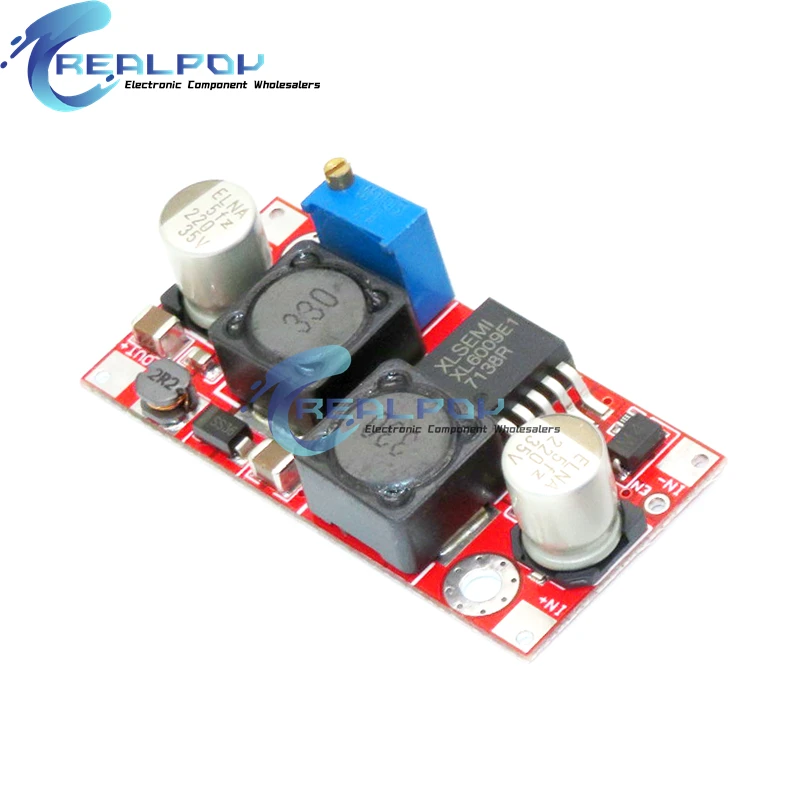 Boost Buck DC-DC Adjustable Step Up Down Converter XL6009 Power Supply Module 20W 5-32V to 1.2-35V High Performance