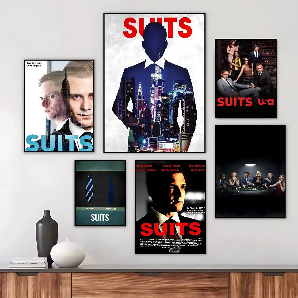 Specter Lawyer In TV Suits Art Poster Art HD Canvas Advanced Aesthetic Printing Paper Wall Art for Living Room Home Decor