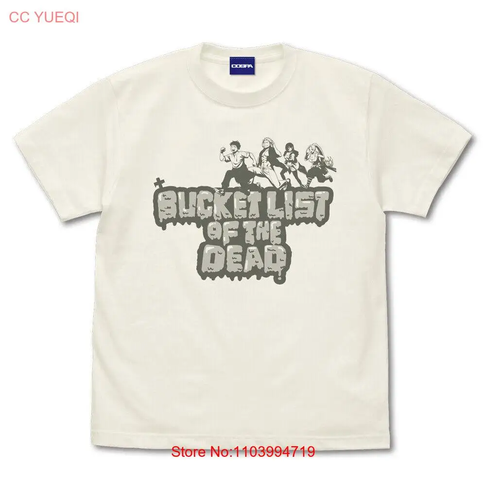 BUCKET LIST OF THE DEAD Zon 100 Melt T-Shirt White COSPA Japan New Pre-sale