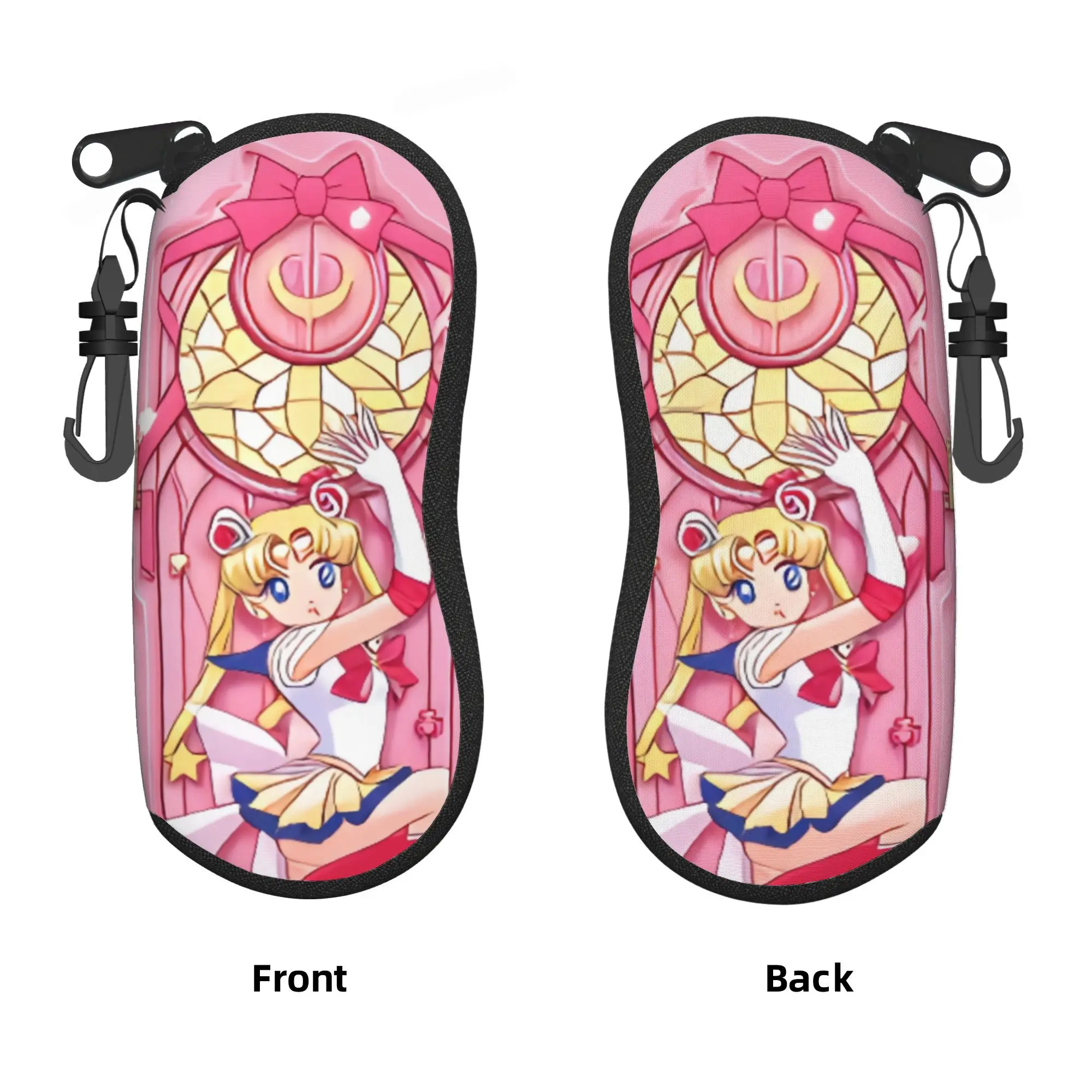 Estuche para gafas Sailor Moon Jupiter Mercury Shell, estuche para gafas para hombre y mujer, bonito estuche para gafas de sol con diseño de Marte y Venus