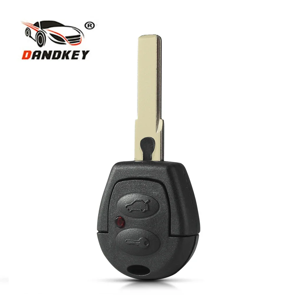 Dandkey Remote Car Key Cover Case For VW Polo Golf Jetta Sharan For Seat Ibiza Leon Toledo Mii Altea For SKODA FABIA OCTAVIA