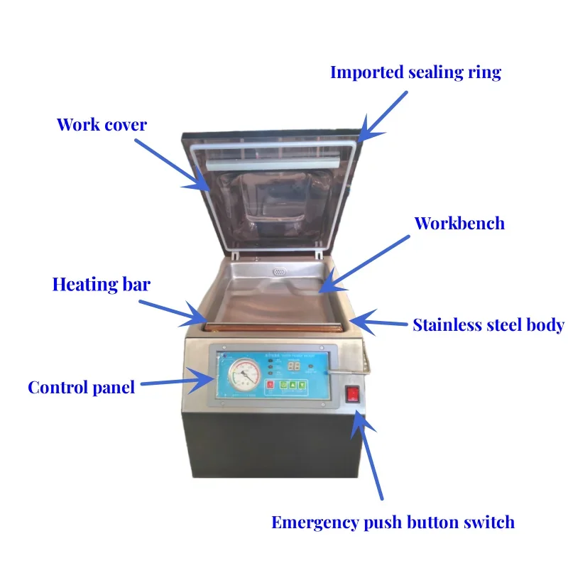 Multifunction Small Type Vacuum Sealer Household Vacuum Packing Machine Food