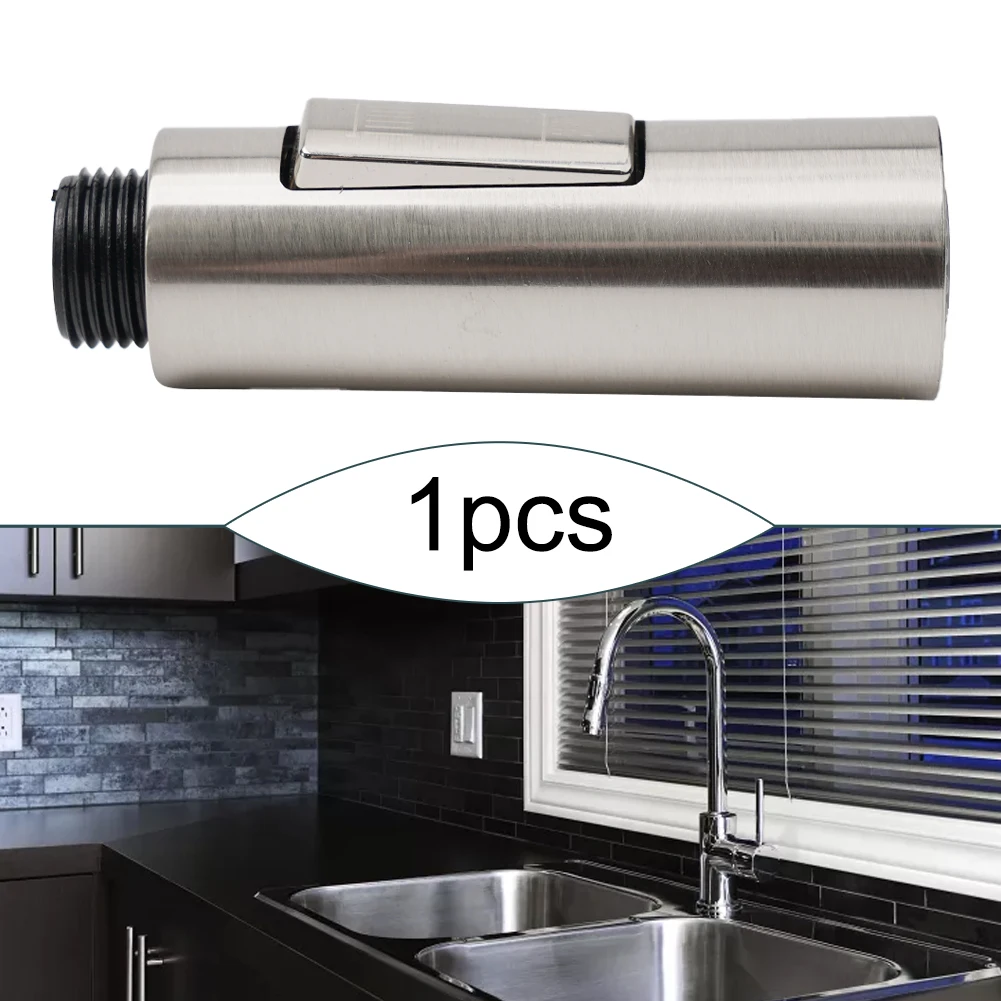 Pull Out Spray Head For Kitchen Faucet, G1/2 Replacement Sprayer With 2 Modes, Brushed Nickel ABS Shower Head