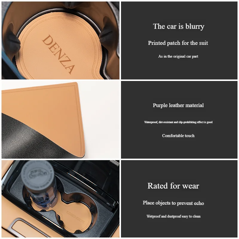 DENZA D9 Door Groove Mat Vehicle Leather Whole Car Scratch Resistant Interior Modification Upgrade Accessories