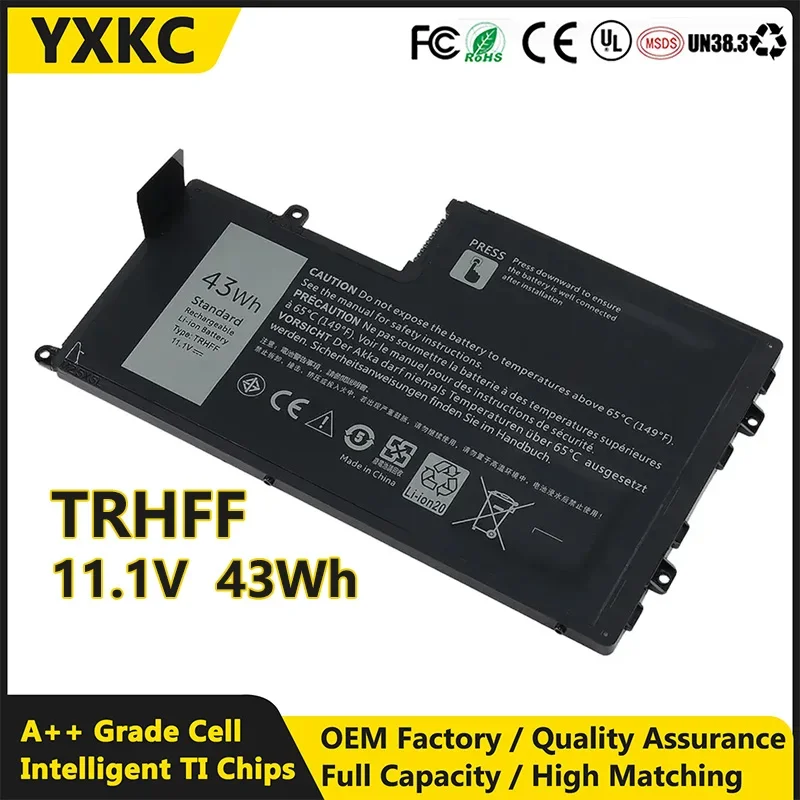 

YXKC laptop battery TRHFF for Dell Inspiron I4-5447 I5-5547 N5447 N5547 5445 5448 5545 5547 5548 for Latitude 15 3550 3450 1V2F6