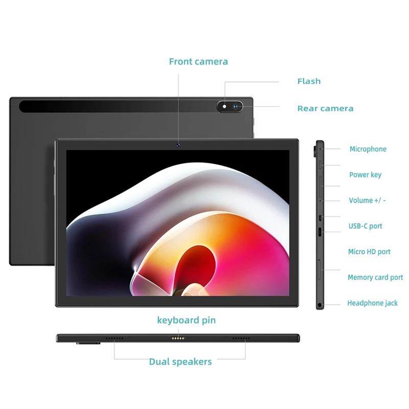 High Quality Android 13 Tablet Low Price Wifi 2gb Ram 32gb Rom Educational Children 10 Inch Learning Cheap Kid Android Tablet Pc