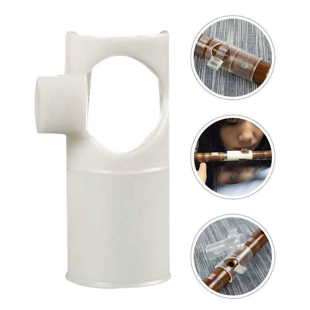2Pcs Beginner Flute Blow Aid Mouthpiece Easy Fit Flute Trainer Practice Accessory Replacement Parts Instrument Parts