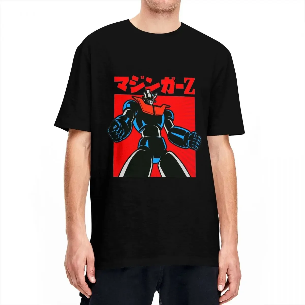 Men Women 209 POP Mazinger Z T Shirt Ufo Robot Cotton Tops Casual Short Sleeve Round Neck Tees Summer T-Shirt