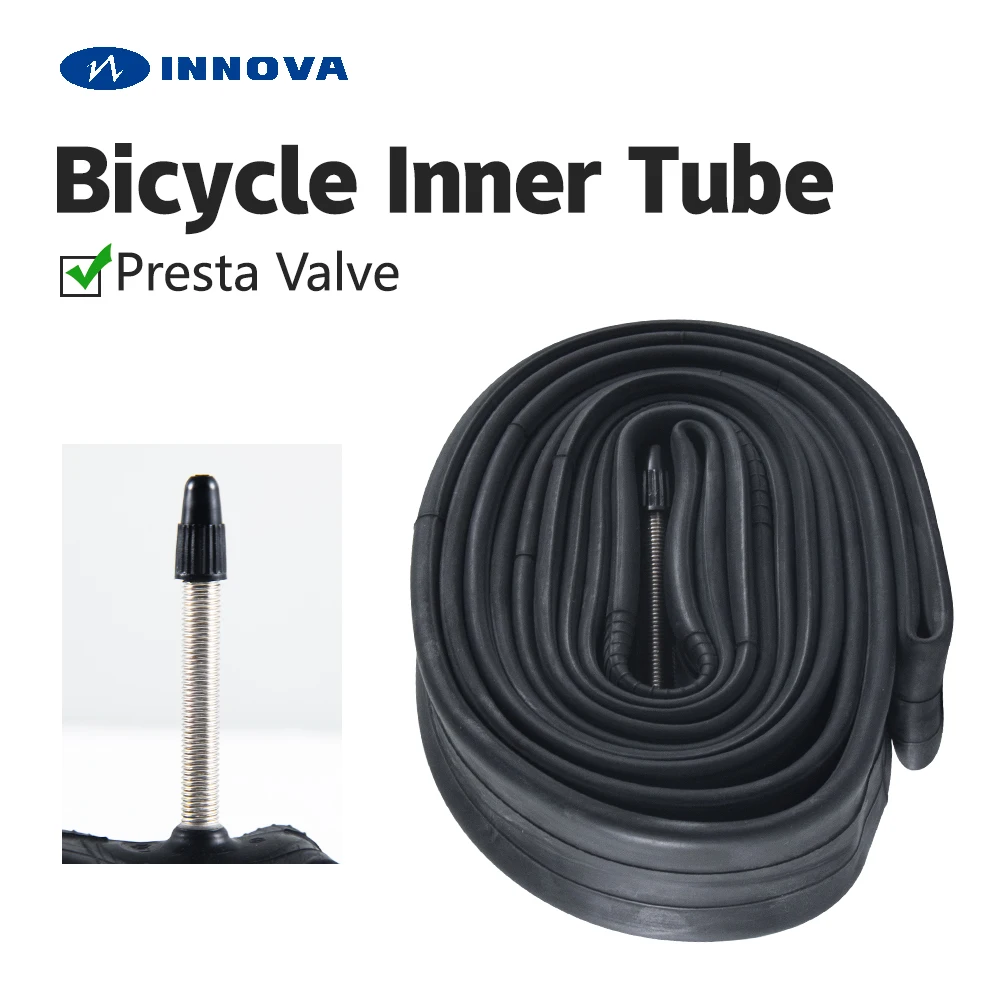 INNOVA Ultralight TPU Road Bike Inner Tire 700x35/43C Bicycle Tire 52mm Length with French Valve for Road Cycling