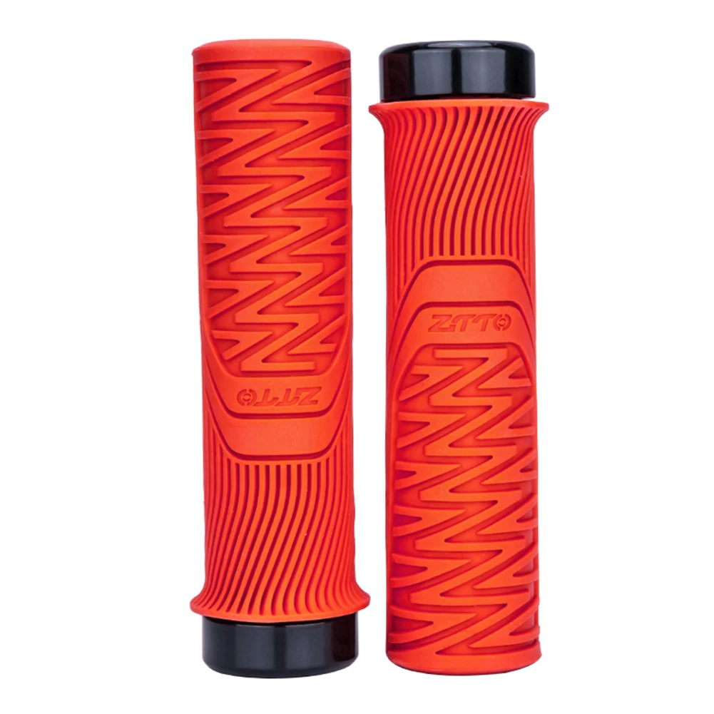 Mountain Bike Handlebar Grips Lock-On Bicycle Bold Grip Non-Slip Fits 22.2mm    Bike Handlebar Grips