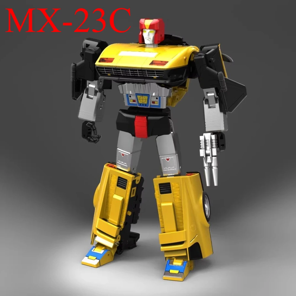 

24-hour shipping X-Transbots XS MX-23C MX23C Racing Edition G1 Dai Ya clone version Yellow Acceleration Special Tour team fiorav