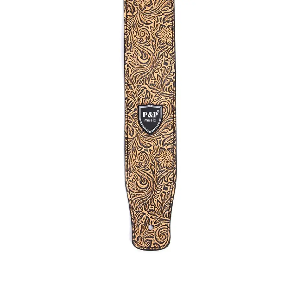 High Quality Leather Guitar Strap Adjustable Widening Guitar Crossbody Strap Guitar Accessories Bass Strap Electric Guitar