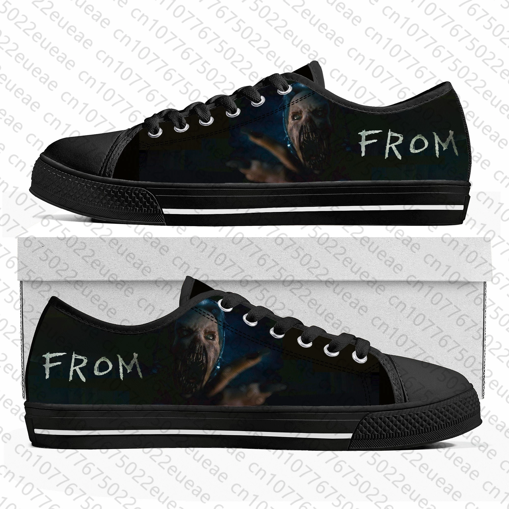 FROM TV series horror Low Top Sneakers Mens Womens Teenager Canvas High Quality Sneaker Casual Custom Made Shoes Customize Shoe