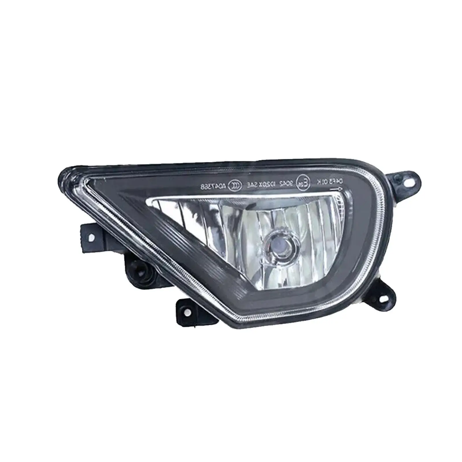 Replacement Left Fog Lamp Wear Resistant Auto Spare Part Yellow Light for Volkswagen Touareg 2016-2018