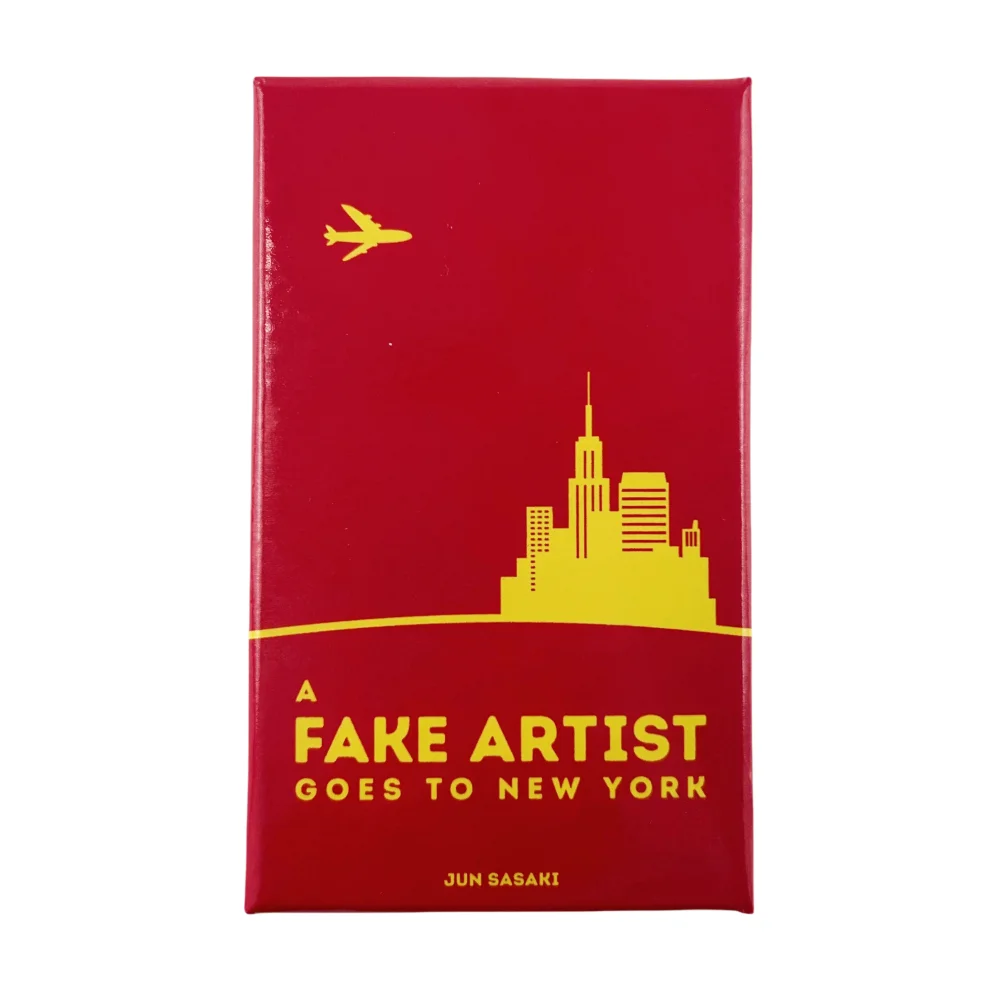 1 Box Fun Games A Fake Artist Goes To New York Board Game | Startups Strategy | MOON ADVENTURE |Maskmen |Scout Card Game