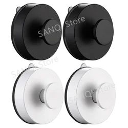 1/2/4PCS Bathroom Vacuum Suction Cup Hooks Punch-free Reusable Door Wall Hook Heavy Load Rack Cup Sucker For Kitchen Bathroom